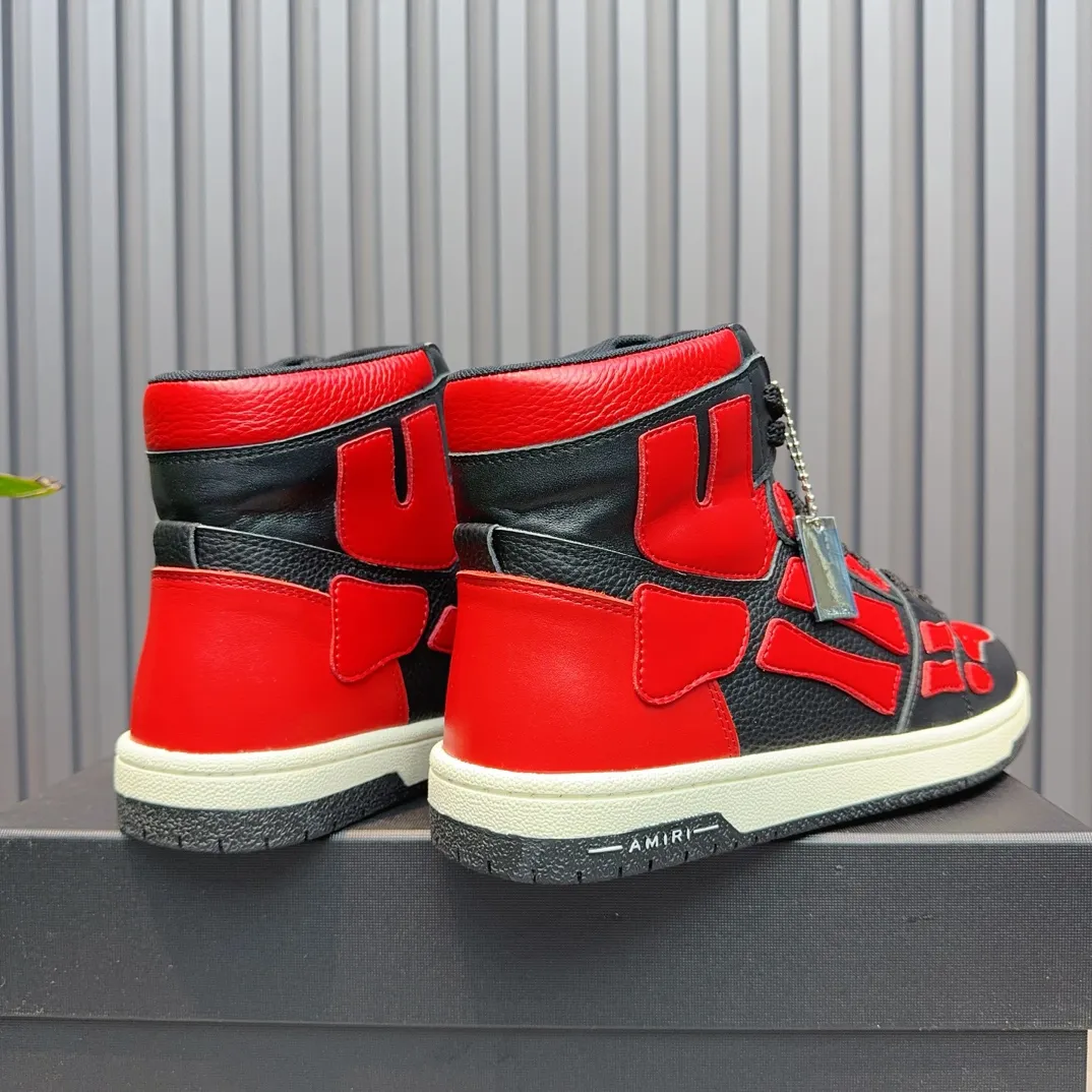 Men's shoes💰620💰 AMIRI AMIRI trendy brand hot sale🔥 Available all year round✅Couples💑 Official website synchronization Imported fabrics 1⃣️ratio 1⃣️Re-engraved, original factory special original sole, 35-45 (38.45. Non-refundable)